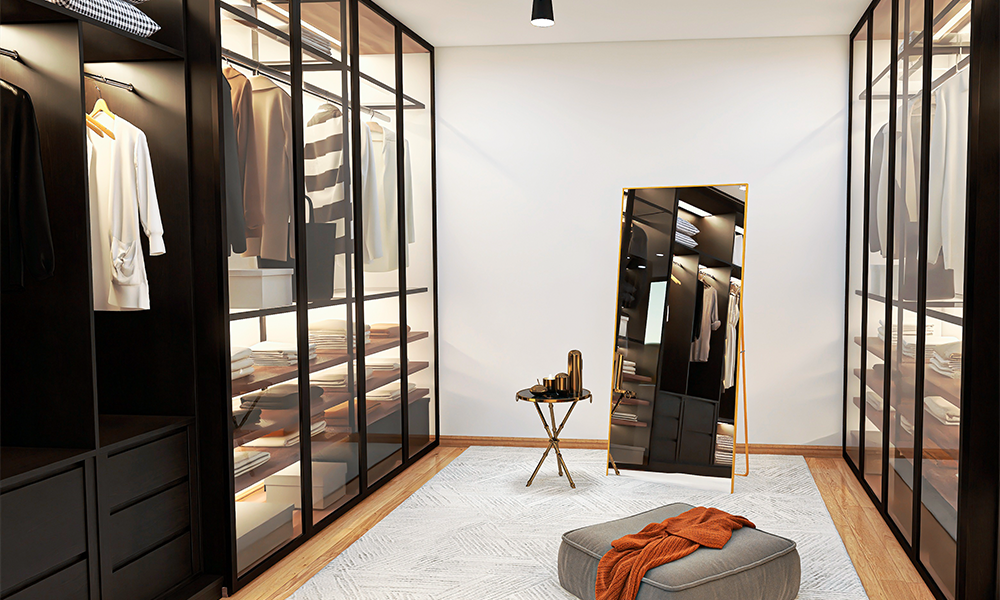 LUJOSO VESTIDOR EN CUBICO ARQUITECTURA